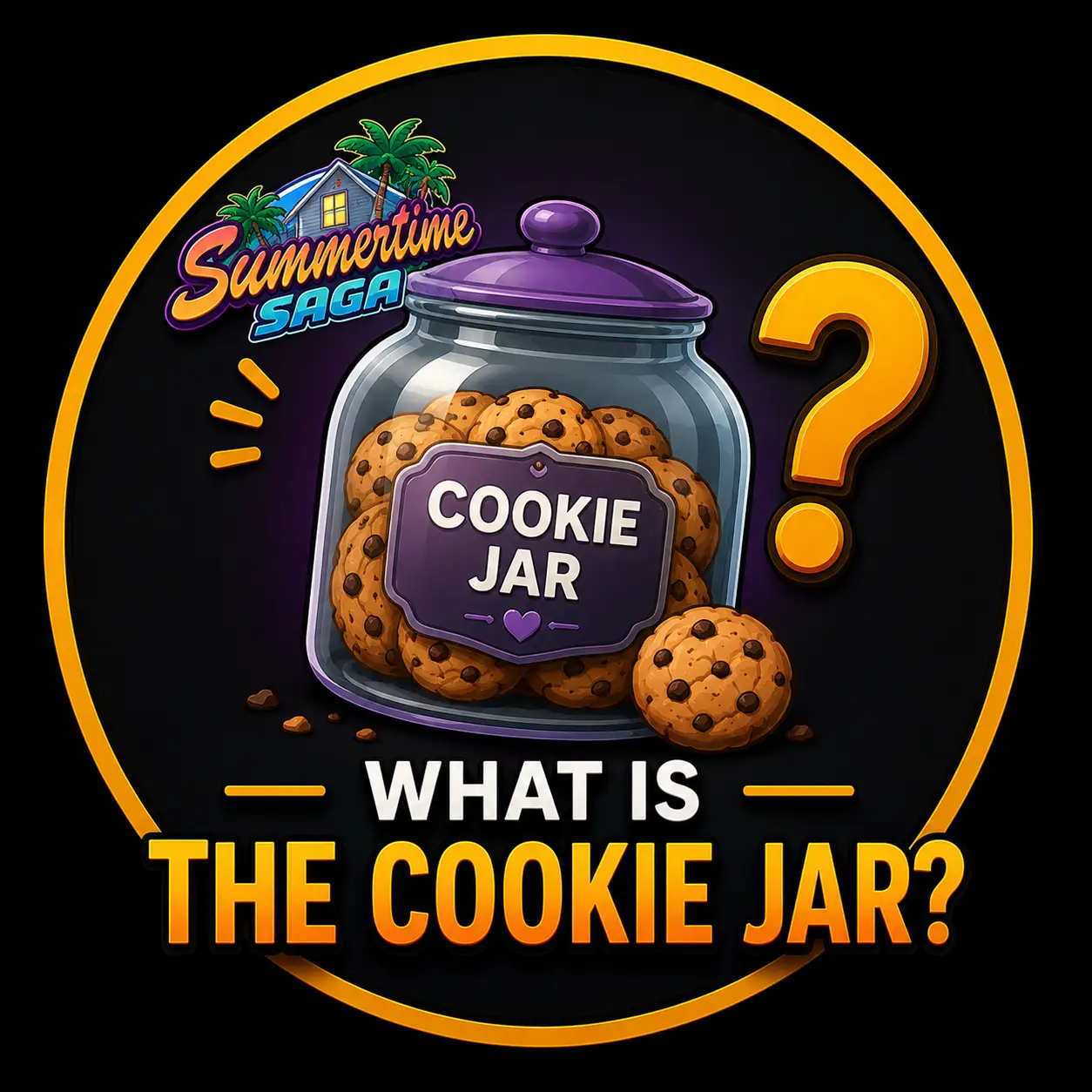 Summertime Saga Cookie Jar