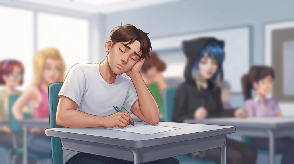 Summertime Saga iOS gameplay screenshot 1
