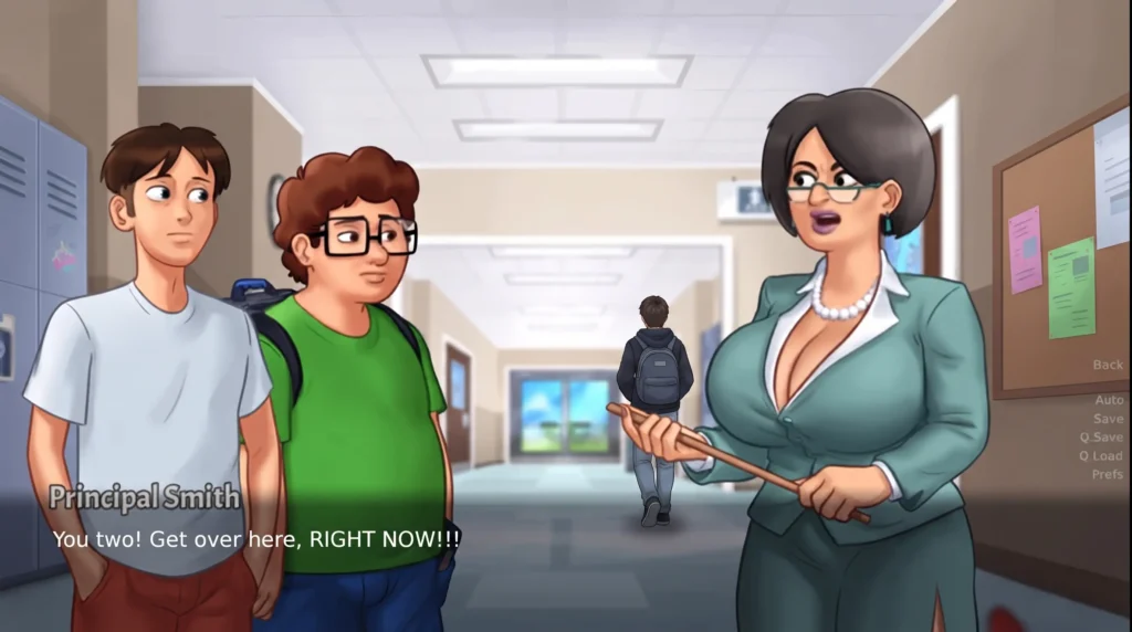 Summertime Saga iOS gameplay screenshot 2