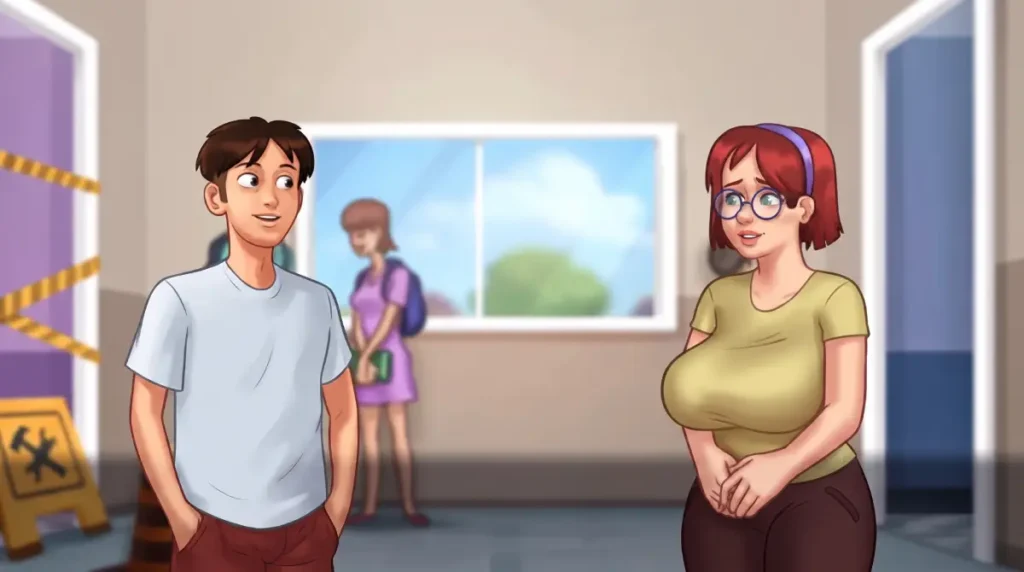 Summertime Saga iOS gameplay screenshot 4