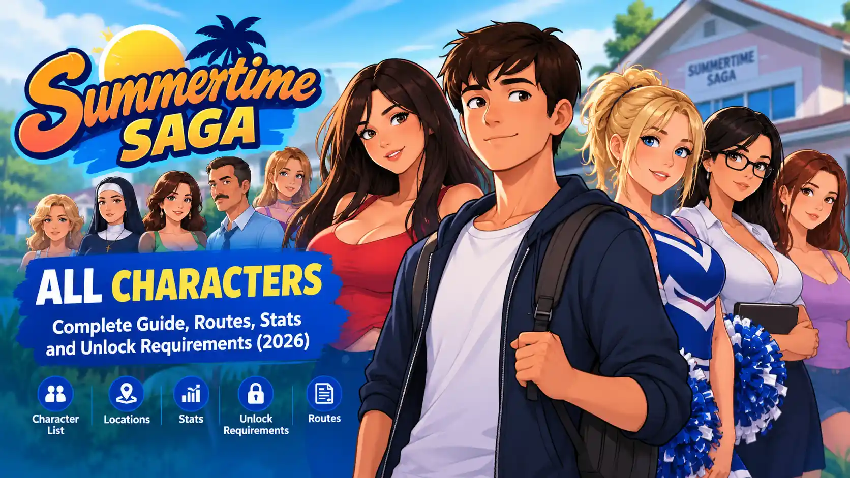 Summertime Saga All Characters Complete Guide 2026